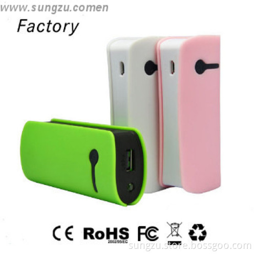 5200mah mobile power bank with led torch stylish mobile power supply